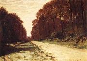 Road in Forest, Claude Monet